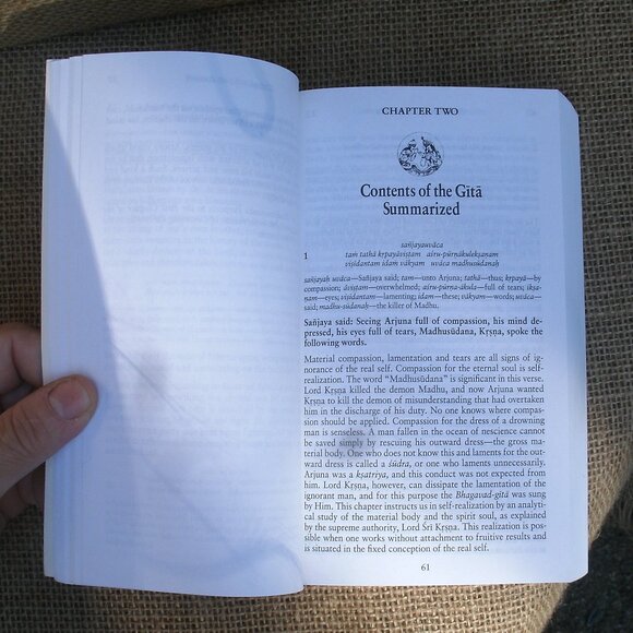 Bhagavad Gita As It Is Paperback 2nd Edition - Picture 10 of 15